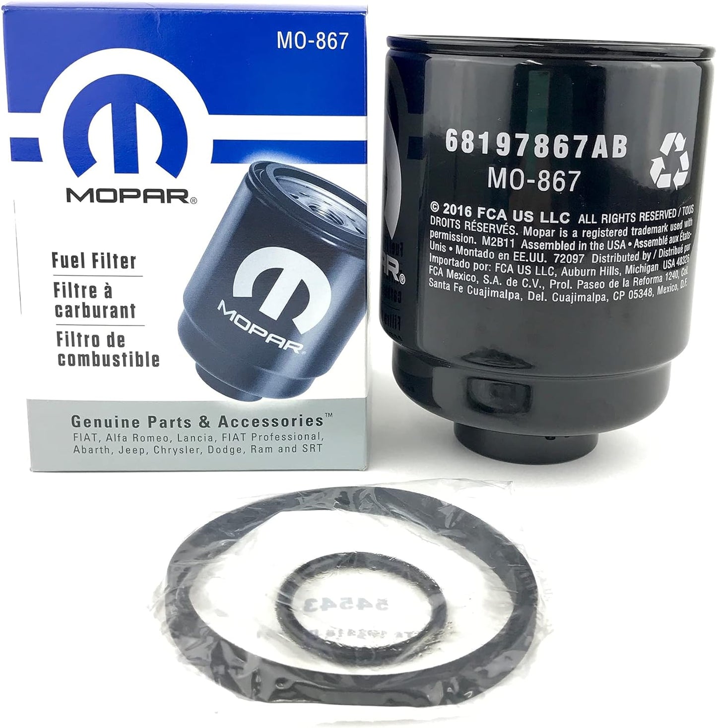 Mopar 2013-2018 Dodge RAM 2500-5500 6.7L Cummins Oil Fuel Filter Kit OEM Best Price In USA