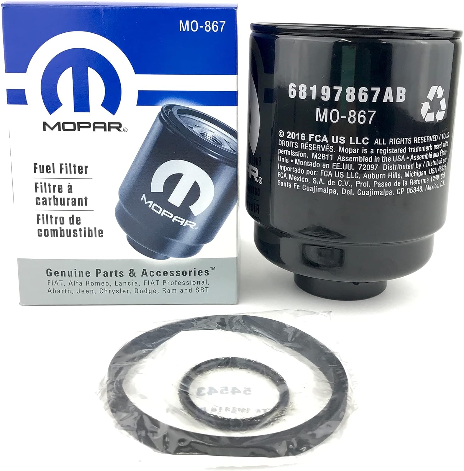 Mopar 2013-2018 Dodge RAM 2500-5500 6.7L Cummins Oil Fuel Filter Kit OEM Best Price In USA