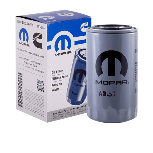 Mopar 5.9L/6.7L Cummins 5083285aa Oil filter for 1989-2024 Dodge RAM – OEM